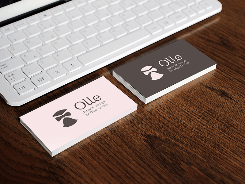 Olle Logo - Logo design for OLLE Decor & Design (Sochi) | Specialty: decorating ...