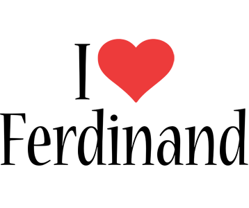 Ferdinand Logo - Ferdinand Logo | Name Logo Generator - I Love, Love Heart, Boots ...