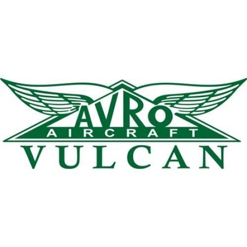 Avro Logo - Avro Vulcan Aircraft Logo,Vinyl Graphics Decal