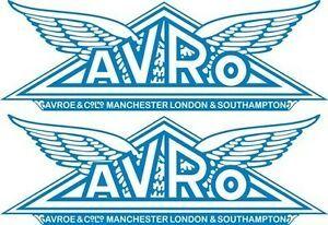 Avro Logo - Details about Avro Aircraft Logo Decal/Sticker!