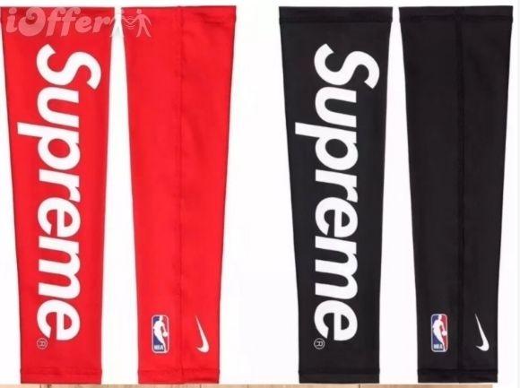 Ioffer.com Logo - Supreme 17fw Shooting Sleeve Supreme Logo Elasticity