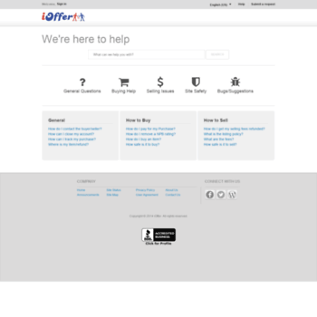 Ioffer.com Logo - help.ioffer.com at WI. iOffer Helpdesk