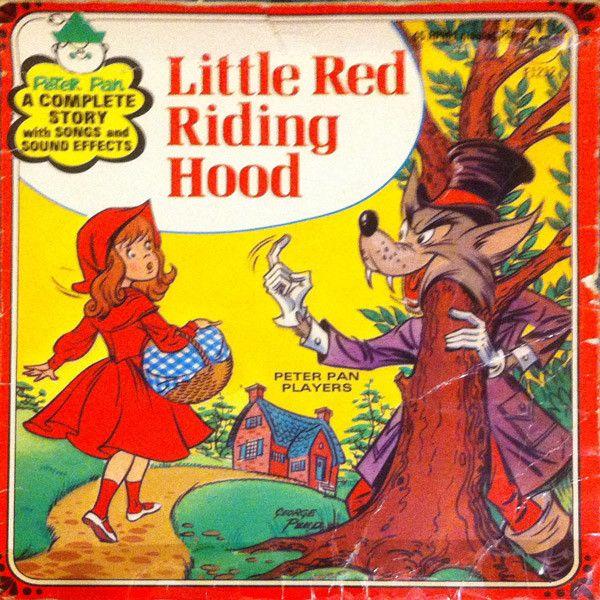 Red and Yellow Peter Pan Logo - Peter Pan Players - Little Red Riding Hood (Vinyl, 7