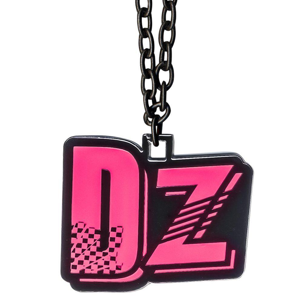 Dolph Logo - WWE Dolph Ziggler Pink Logo Pendant: Jewelry