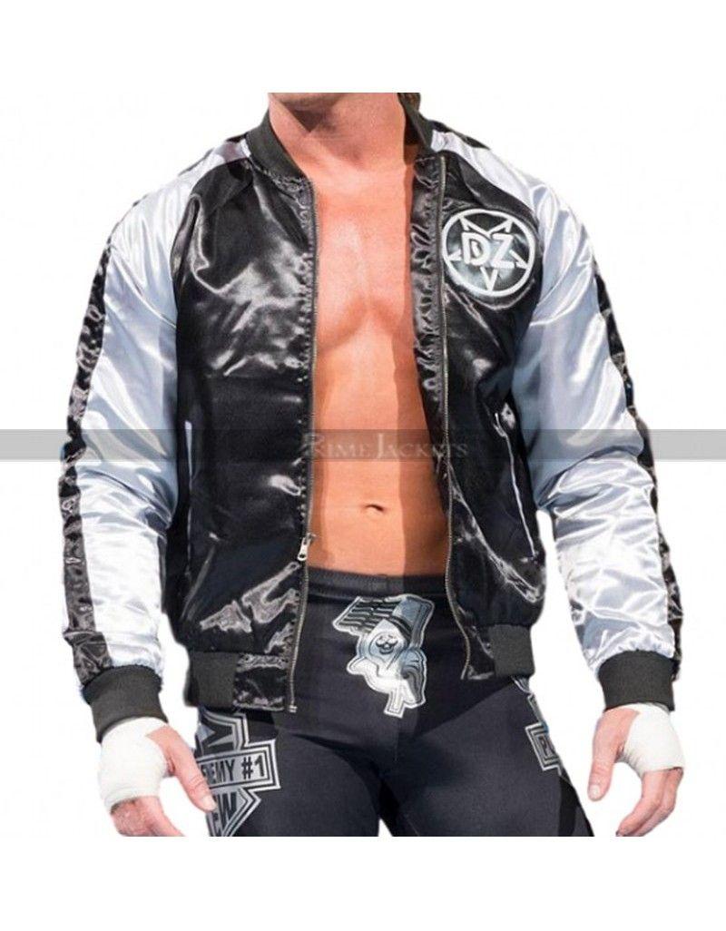 Dolph Logo - Dolph Ziggler Dz Logo Satin Jacket