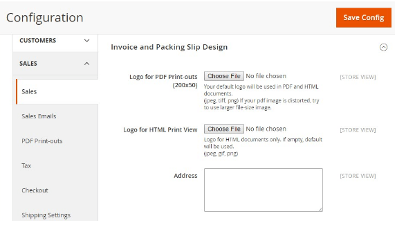 Shipment Logo - Change PDF Invoice Logo, Shipment Logo in Magento 2 2.3