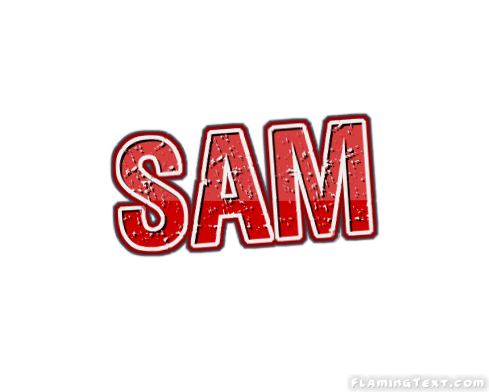 Sam Logo - Sam Logo. Free Name Design Tool from Flaming Text