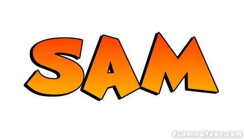 Sam Logo - Sam Logo | Free Name Design Tool from Flaming Text