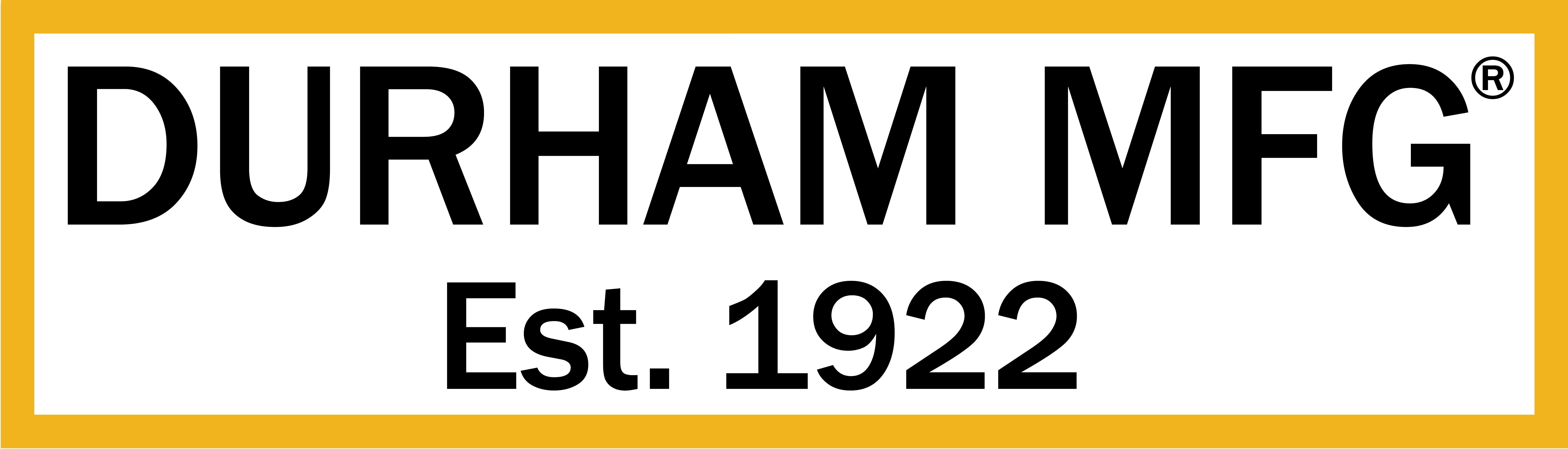 Durham Logo - Home | Durham Manufacturing
