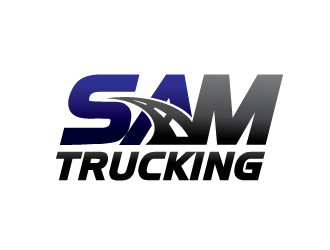 Sam Logo - SAM Trucking logo design - Freelancelogodesign.com