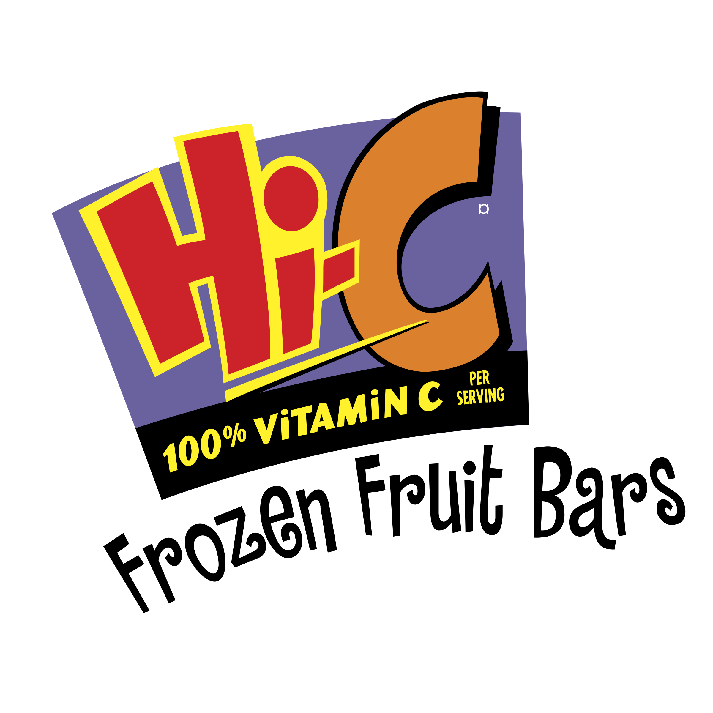 Hi-C Logo - Hi C Frozen Fruit Bars Logo PNG Transparent & SVG Vector