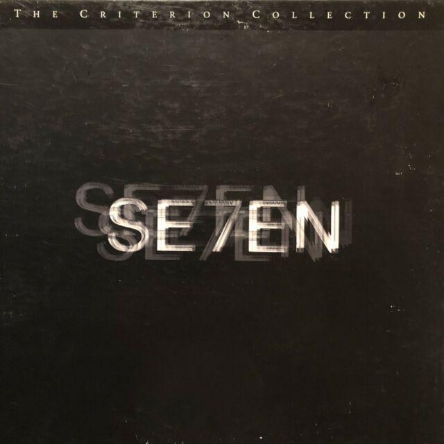 Laserdisc Logo - Seven Laserdisc The Criterion Collection Edition 4 Discs Fincher Pitt  Freeman