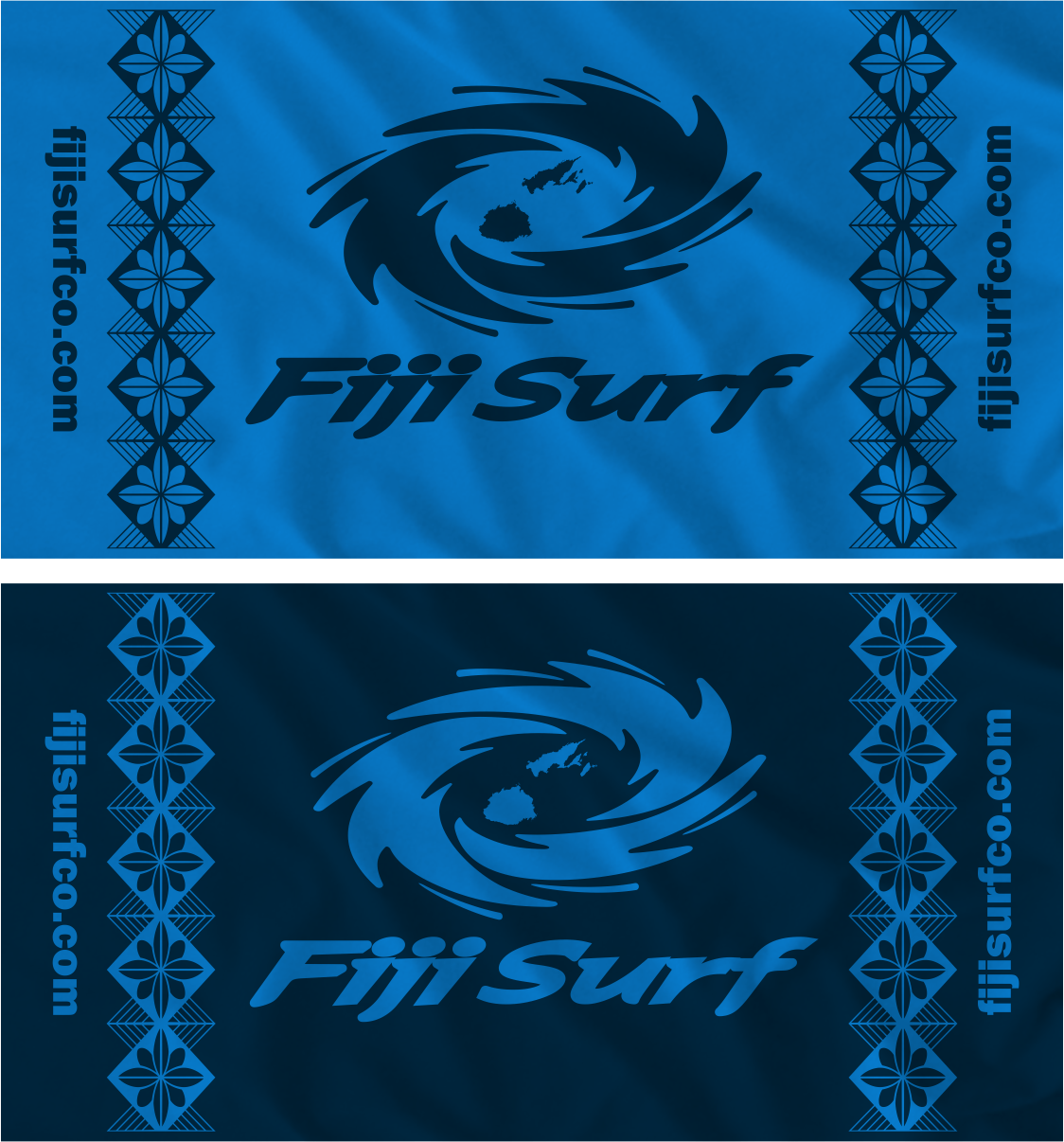 Cyclone Logo - Fiji Surf Cyclone Logo Print Beach TOWEL
