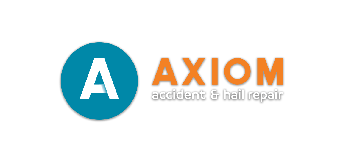 Axiom Logo - About Us. AXIOM Accident & Hail Repair