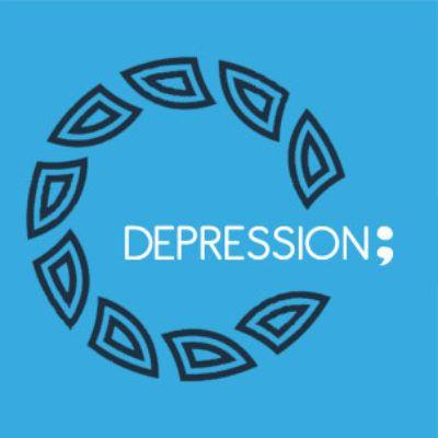 Depression Logo - Home – Depression Support Group – Project Semicolon – Mental Health ...