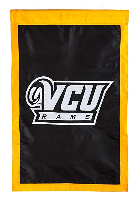 VCU Logo - Fans With Pride VCU Virginia Commonwealth University Rams Applique Logo  House Flag