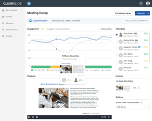 ClearSlide Logo - ClearSlide Enables Marketing and Sales Teams with New Insights