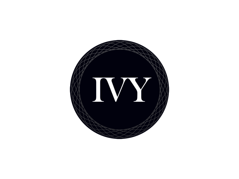 Ivy Logo - Ivy Logo Blk