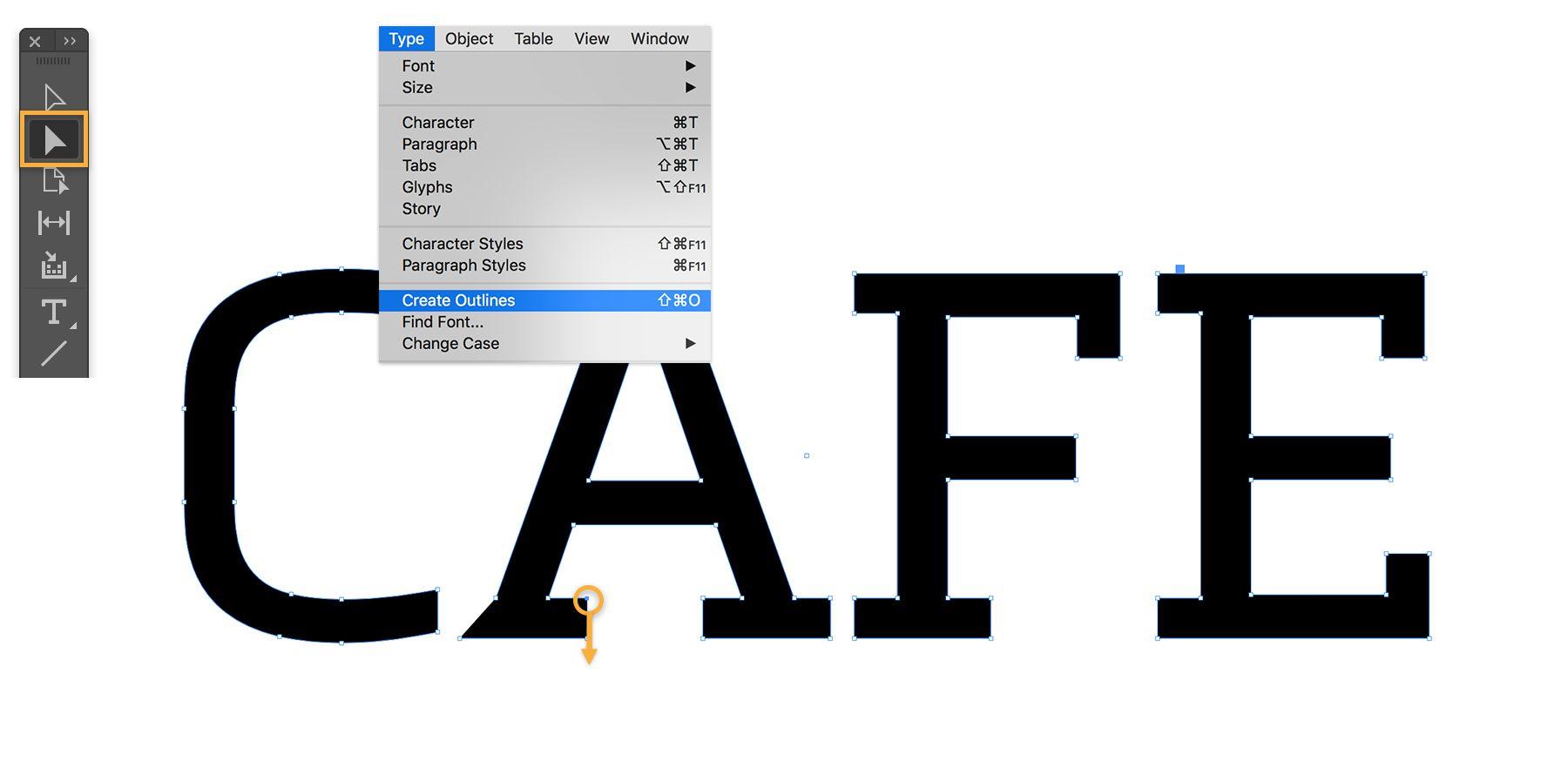 Object Logo - Design a wordmark logo. Adobe InDesign tutorials