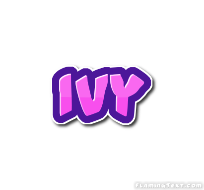Ivy Logo - Ivy Logo | Free Name Design Tool from Flaming Text