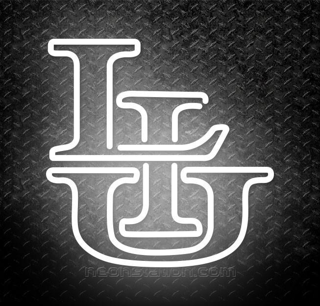 Liu Logo - NCAA Liu Brooklyn Blackbirds Logo Neon Sign