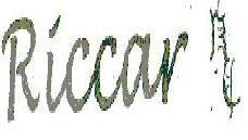 Riccar Logo - RICCAR LOGO Trademark Detail