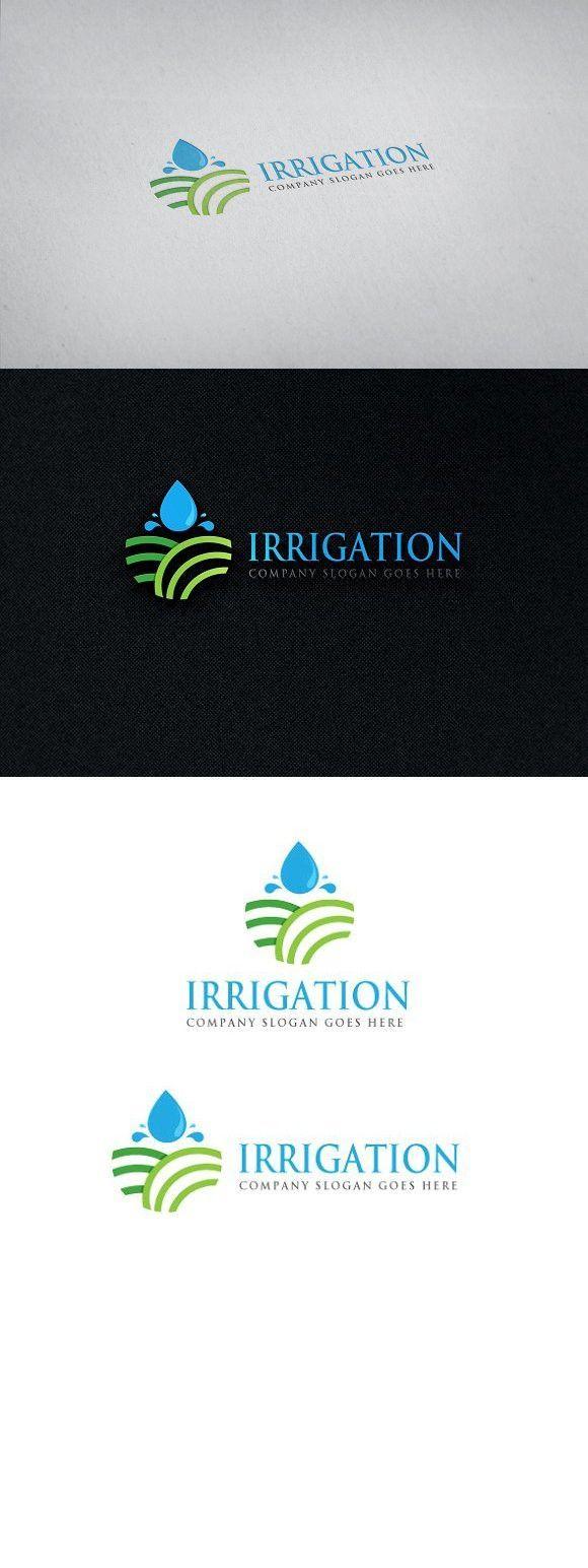 Irrigation Logo - Irrigation Logo | Landscape Graphic Design | Logos, Irrigation, Fonts