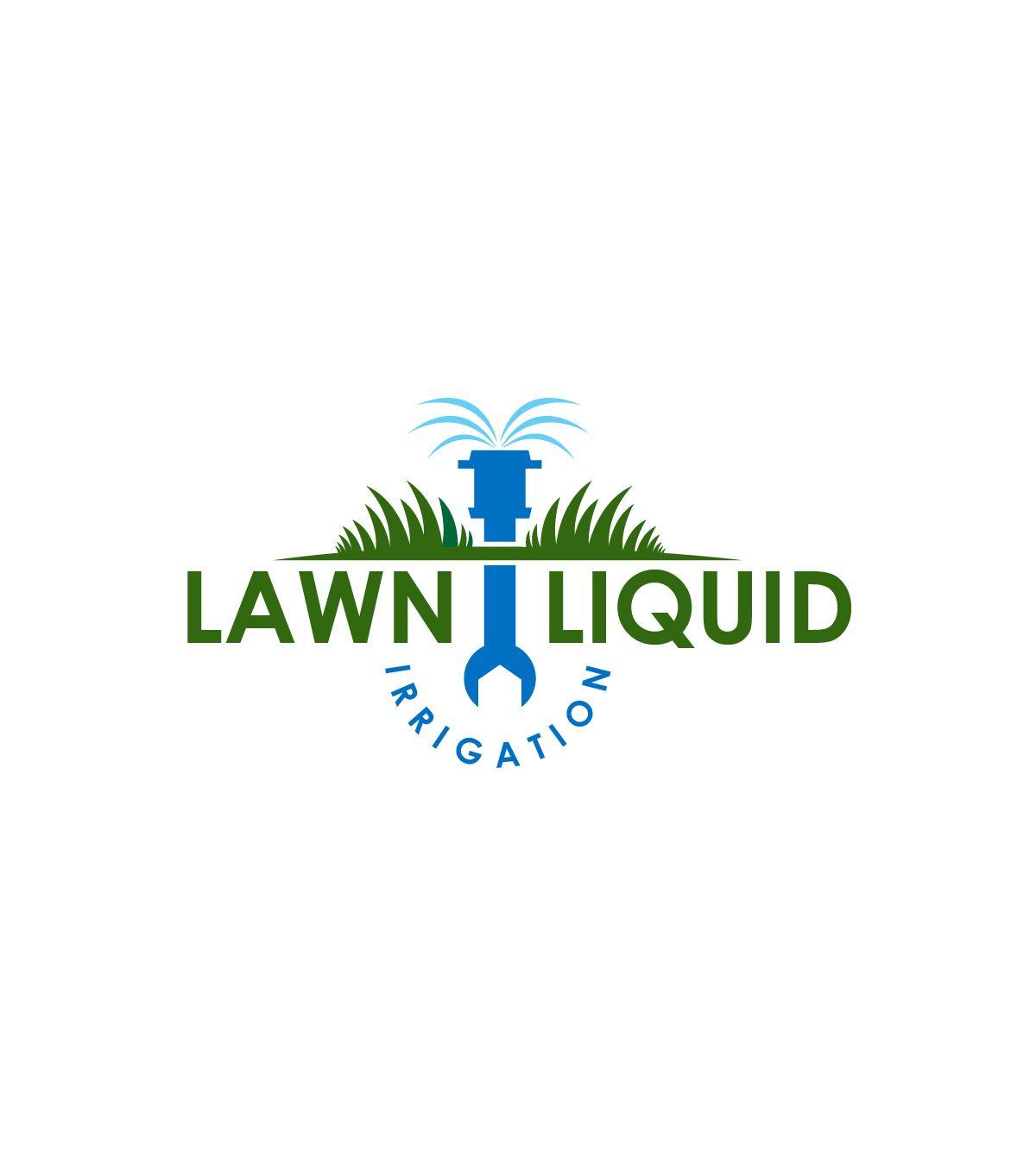 Irrigation Logo - Bold, Masculine, Construction Logo Design for Lawn Liquid Irrigation ...