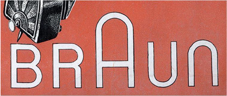Braun Logo - Design is fine. History is mine. — Willy Münch, the first Braun logo ...