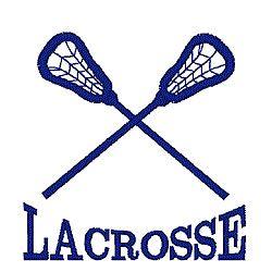 Lacrosse Logo - Lacrosse Designs for Embroidery Machines | EmbroideryDesigns.com