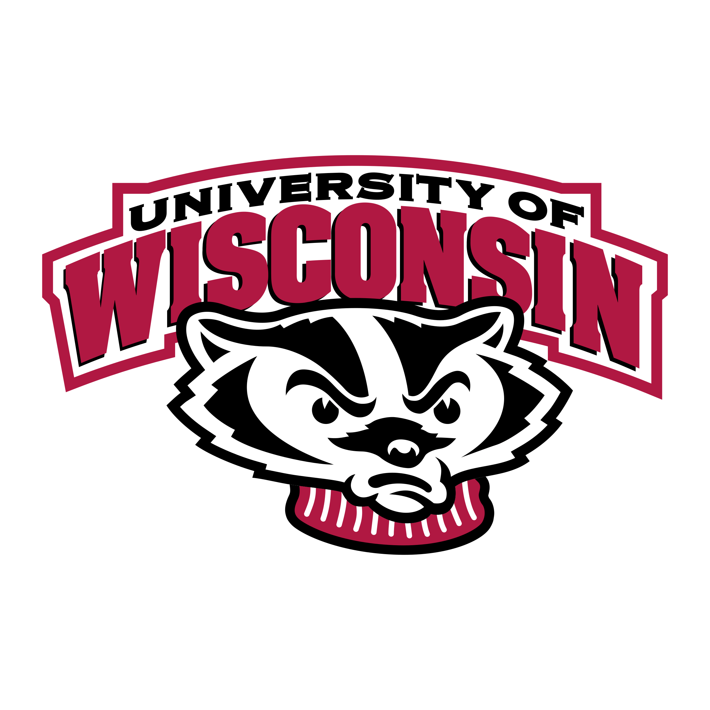 Wisconsion Logo - Wisconsin Badgers Logo PNG Transparent & SVG Vector - Freebie Supply