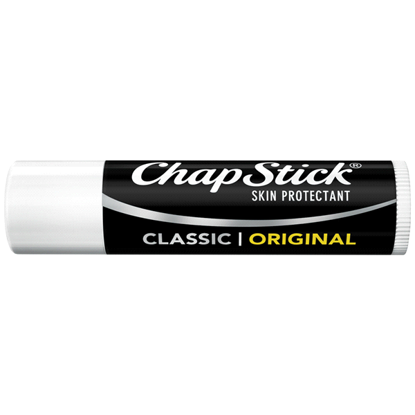 Chapstick Logo - ChapStick Classic (Original Flavor, 0.15 Ounce) Skin Protectant Lip