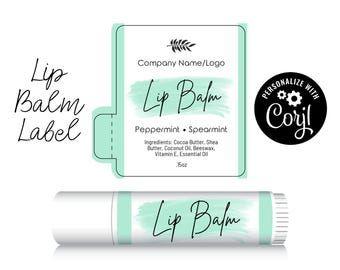 Chapstick Logo - Custom lip balm