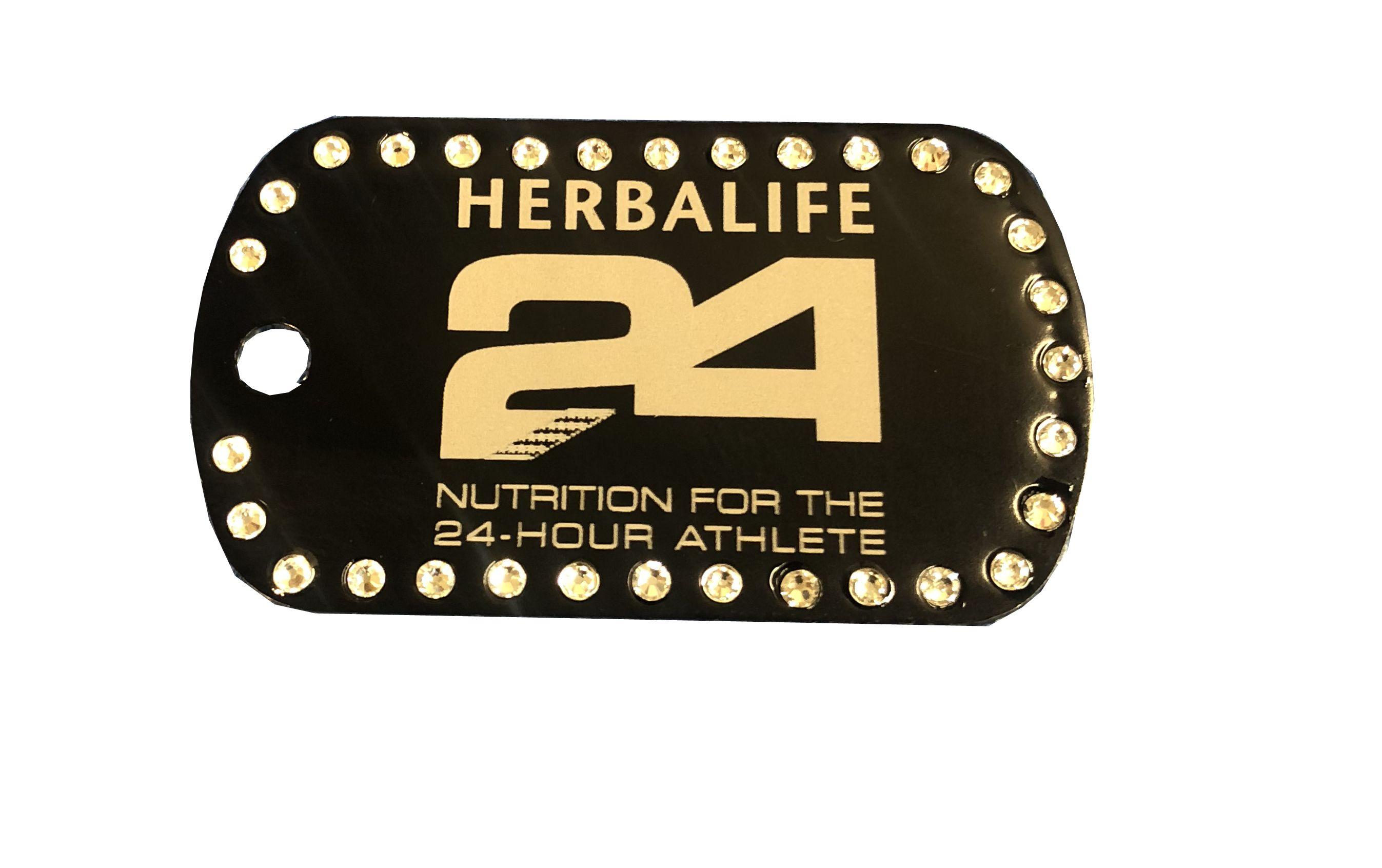 H24 Logo - Swarovski Diamond Key Tags Personalized Herbalife 24 [KEY-DIA-0001 ...