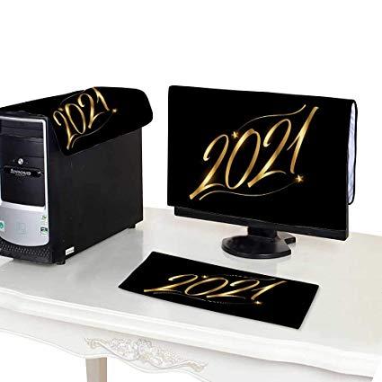H24 Logo - Computer Dust SolutionsGolden Logo Monitor Cover Size