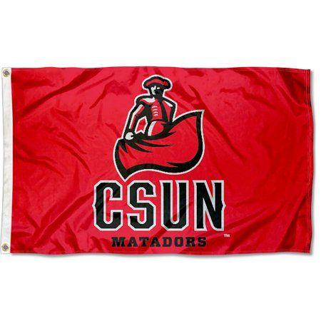 CSUN Logo - Cal State Northridge Matadors CSUN Logo 3' x 5' Pole Flag