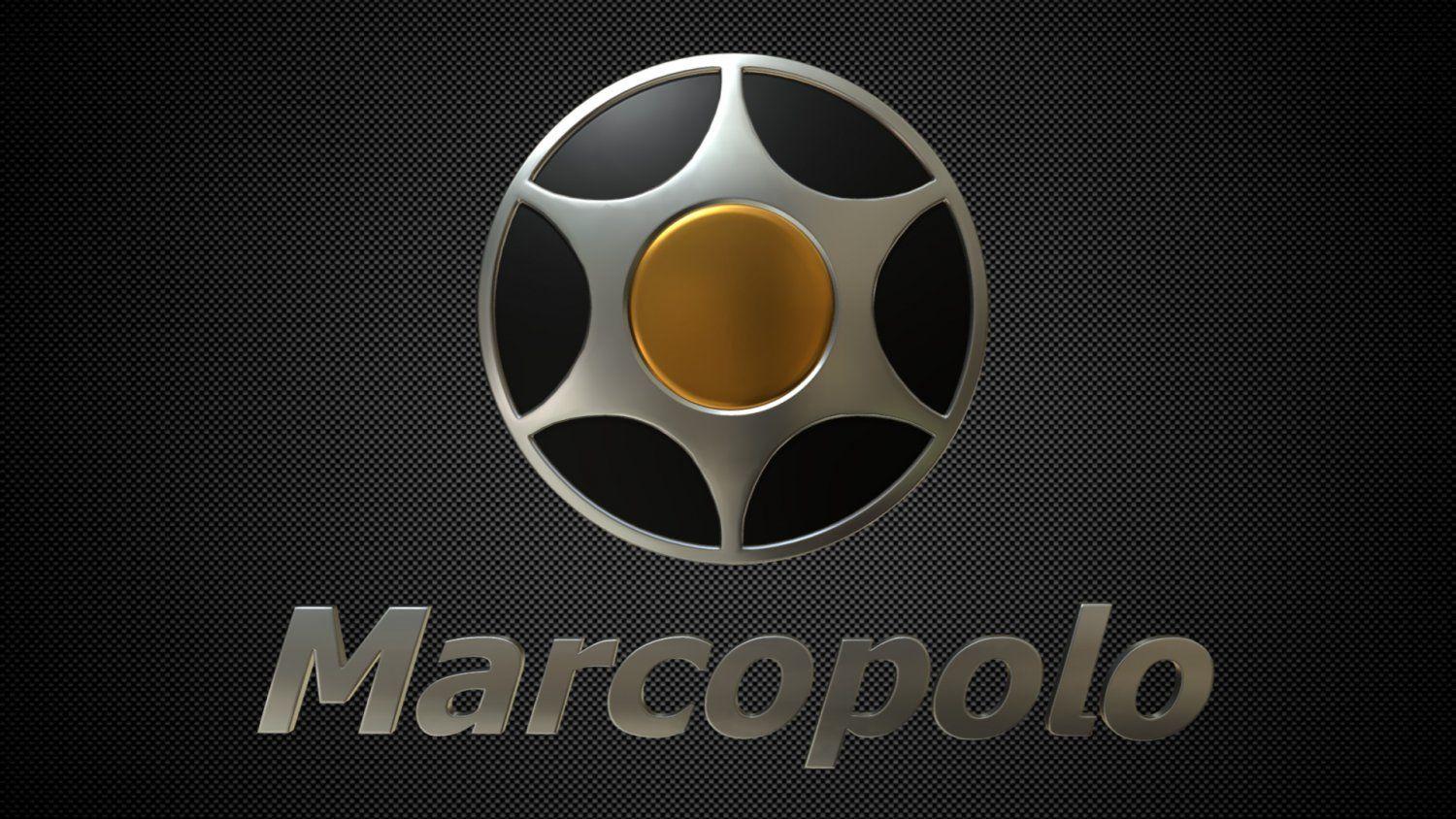 Marcopolo Logo - Marcopolo logo 3D Model in Parts of auto 3DExport
