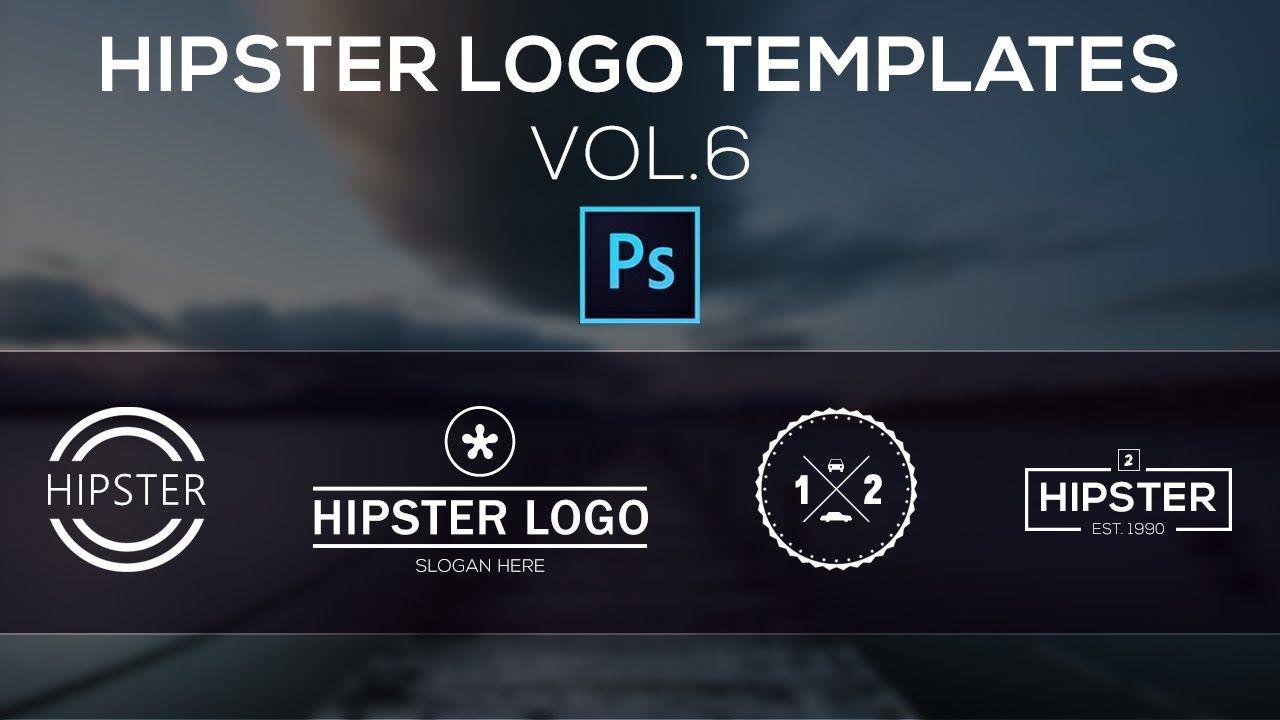 PSD Logo - Free Hipster Logo Templates Pack #6 (PSD)