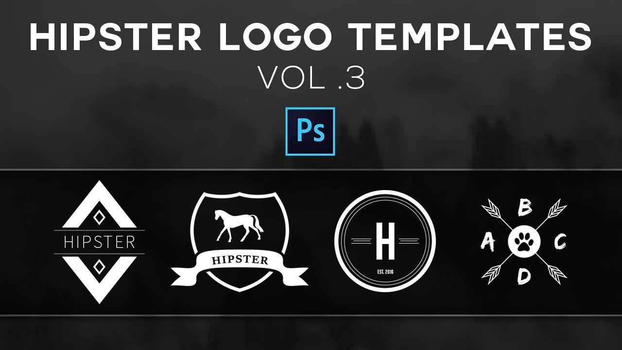 PSD Logo - Free Hipster Logo Templates Pack #3 (PSD)