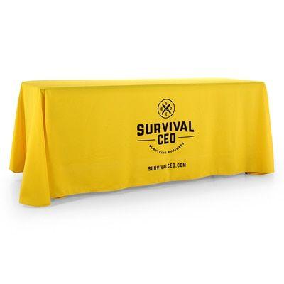 Closed Logo - 4-Sided Closed-Back Tablecloths