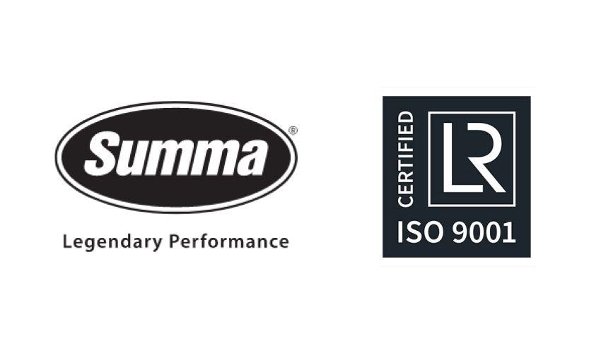 Summa Logo - Summa awarded with ISO 9001:2015 certification