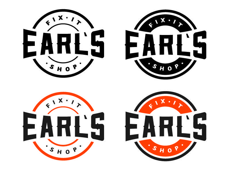 Earl Logo - Earl's Fix It Shop by Derek Truninger on Dribbble