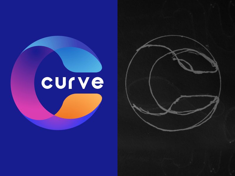 Curve Logo - Curve Logo by Tamer Okail | Dribbble | Dribbble