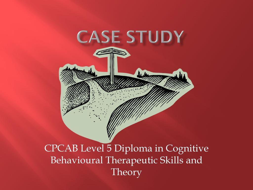 CPCAB Logo - CASE STUDY CPCAB Level 5 Diploma in Cognitive Behavioural