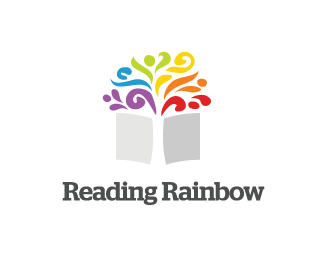 Reading Logo - reading rainbow Designed