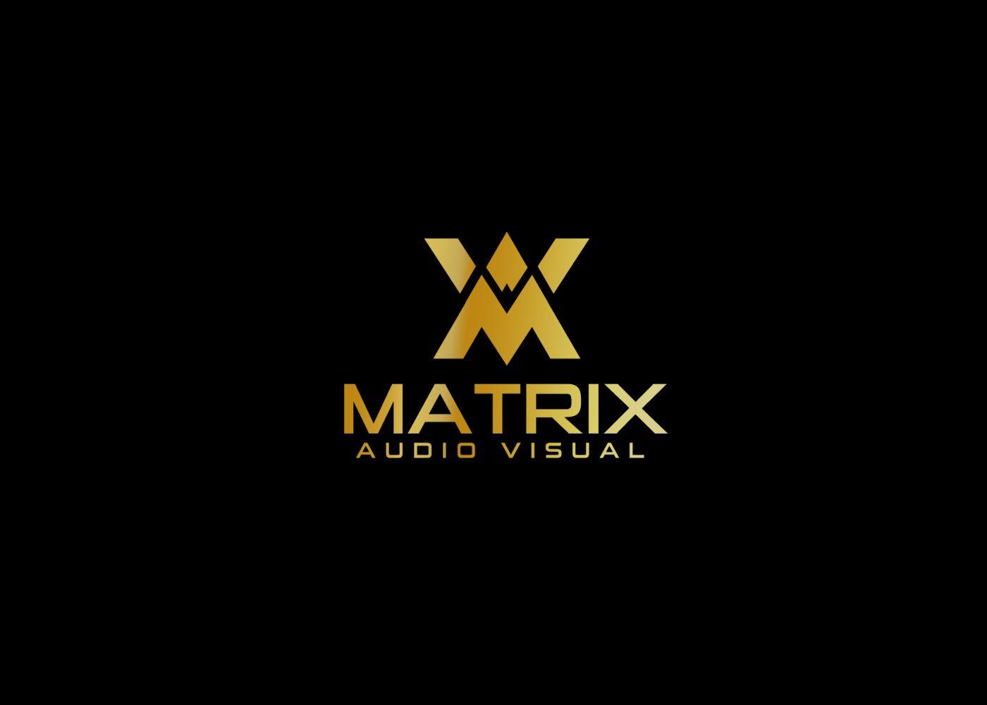 Matrix Logo - Serious, Traditional, Audio Logo Design for Matrix Audio Visual by ...