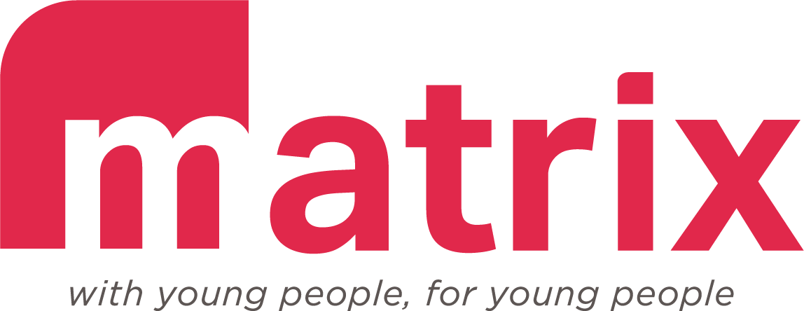 Matrix Logo - Matrix-logo-with-strapline-red-web - Giving Tuesday