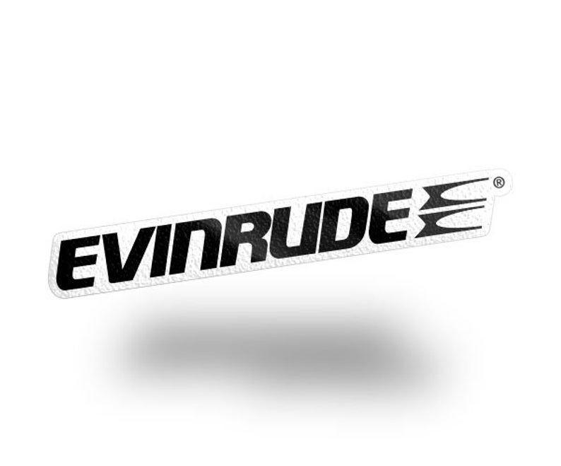 Evinrude Logo - Evinrude - Bass Boat Carpet Graphic - Decal Logo