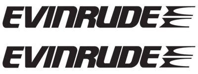 Evinrude Logo - Evinrude Outboard Boat Motors Logo Decal Sticker