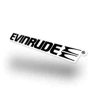 Evinrude Logo - Details about Evinrude & Truck Vinyl Decal